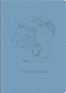 Czuły notatnik (niebieski)