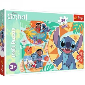 Puzzle maxi Wesoły dzień Lilo & Stitch 24