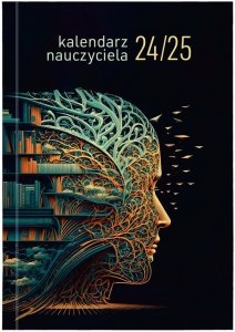 Kalendarz nauczyciela 2024/2025 A5T PCV bezbarwny modern