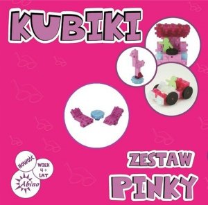 Kubiki Zestaw Pinky