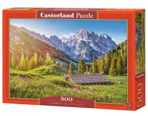 Puzzle 500 Summer in the Alps