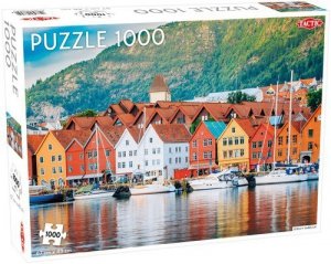 Puzzle Bergen Harbour 1000