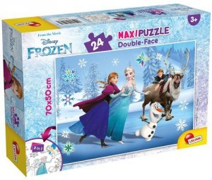 Puzzle dwustronne Maxi Kraina Lodu 24