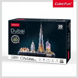 Puzzle 3D Dubaj