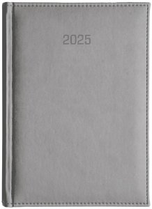 Kalendarz 2025 B5 tygodniowy Vivella Szary