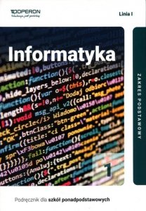 Informatyka 1 Podręcznik Linia 1 Zakres podstawowy