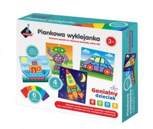 Genialny Dzieciak Piankowa wyklejanka