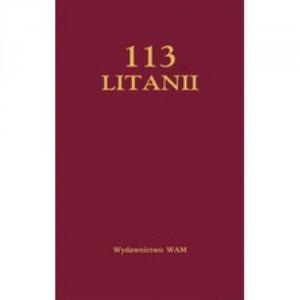 113 Litanii okładka bordowa
