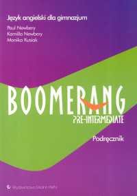 Boomerang Pre-intermediate Podręcznik Język angielski