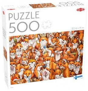 Puzzle 500 Foxes