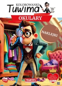 Kolorowanki Tuwima. Okulary z naklejkami