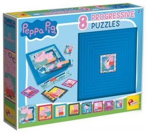 Puzzle progresywne Świnka Peppa 25