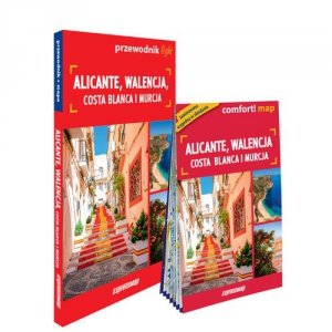 Alicante, Walencja, Costa Blanca i Murcja light: przewodnik + mapa