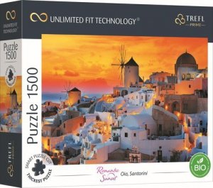Trefl Puzzle 1500 UFT - Romantic Sunset: Oia, Santorini