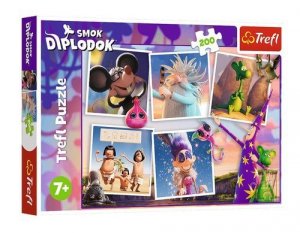 Puzzle Przygody Smoka Diplodoka 200