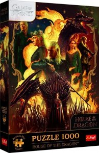 Puzzle Premium Plus Quality Gra o tron Ród Smoka 1000