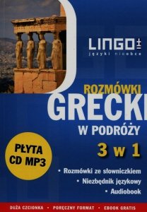 Grecki w podróży Rozmówki 3 w 1 + CD