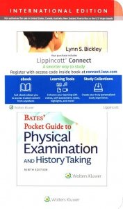 Bates' Pocket Guide to Physical Examination and History Taking Ninth edition