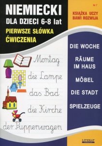 Język niemiecki dla dzieci 6-8 lat Pierwsze słówka Ćwiczenia