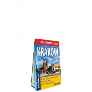 Kraków laminowany plan miasta mini 1:20 000