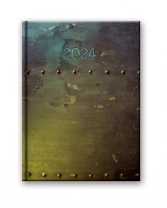 Kalendarz 2024 21DS A5 Soft Blacha