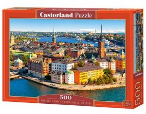 Puzzle 500 el.: The Old Town of Stockholm, Sweden