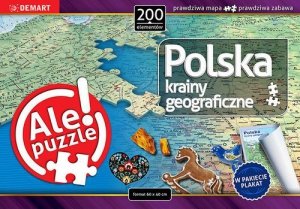 Puzzle Polska Krainy geograficzne 200