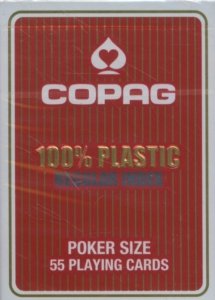 Karty do gry Copag 100% plastic Regular index