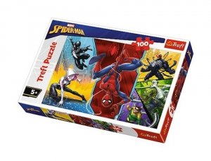Puzzle Spider-Man Do góry nogami 100
