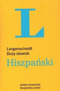 Duży słownik polsko-hiszpański, hiszpańsko-polski Langenscheidt