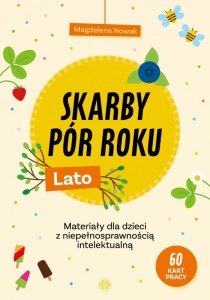Skarby pór roku Lato Materiały dla dzieci z niepełnosprawnością intelektualną