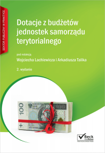 Dotacje z budżetów jednostek samorządu terytorialnego + płyta CD