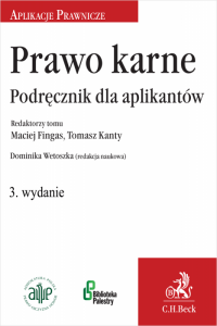 Prawo karne. Podręcznik dla aplikantów