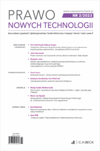 Prawo Nowych Technologii Nr 2/2023