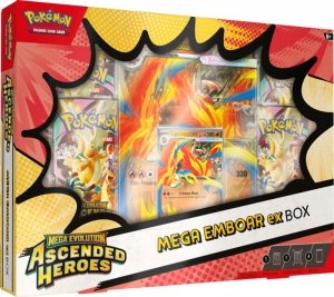 Pokémon TCG: Mega Evolution - Ascended Heroes - Mega Emboar ex Box