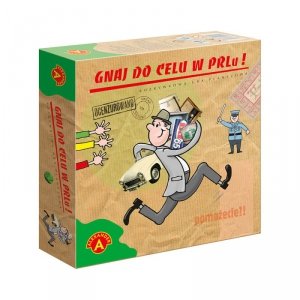 Gnaj do celu w PRL-u. Gra planszowa