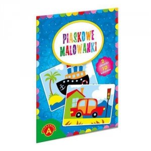 Piaskowe Malowanki Statek Samochód
