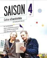 Saison 4 ćwiczenia + płyta CD audio