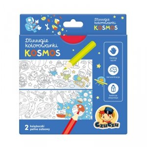 CzuCzu. Dłuuugie kolorowanki. Kosmos 4+