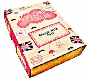 Karty językowe Angielski Fun Card English Phrasal Verbs Part 2