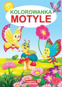 Kolorowanka Motyle. Wydawnictwo Martel
