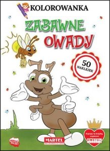 Kolorowanka Zabawne owady