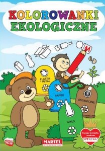 Kolorowanki Ekologiczne - segregowanie śmieci