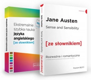 Pakiet. Sense and Sensibilityi. Ekstremalnie szybka nauka języka angielskiego