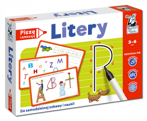 Kapitan Nauka. Piszę i zmazuję. Litery 3-6 lat wyd. 2022