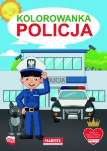 Kolorowanka. Policja