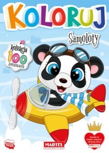 Koloruj. Samoloty