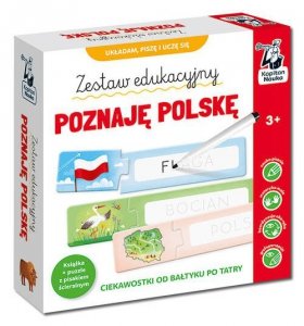 Zestaw edukacyjny. Poznaję Polskę. Książka+ puzzle