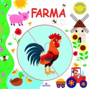 Książka z puzlami - Farma