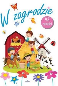 Kolorowanka. W zagrodzie + 42 naklejki